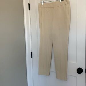 Talbots NWT chatham ankle pant. 10 slim leg ankle length. Side closure